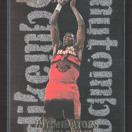 1997 SkyBox Premium Intimidators Dikembe Mutombo #14 of 20