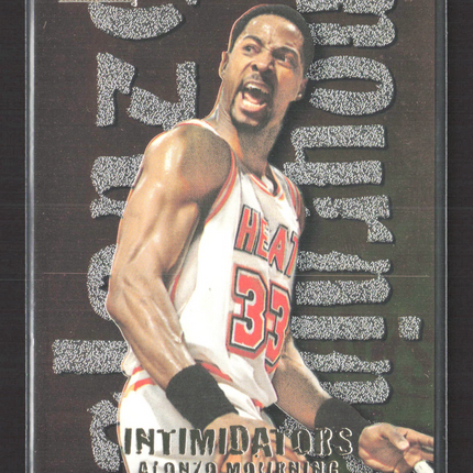 1997 SkyBox Premium Intimidators Alonzo Mourning #12 of 20