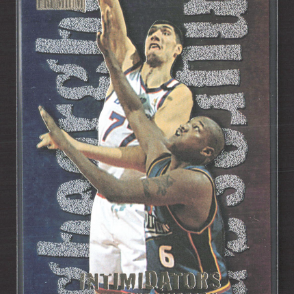 1997 SkyBox Premium Intimidators Gheorghe Muresan #13 of 20