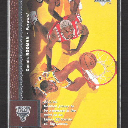 1996 Upper Deck Dennis Rodman #19