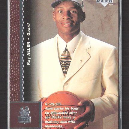1996 Upper Deck Ray Allen #69