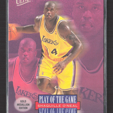 1997 Fleer Ultra Gold Medallion Edition Shaquille O'Neal #G-296