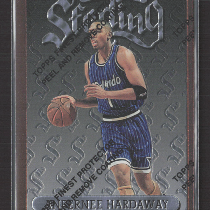 1996 Topps Finest Sterling Anfernee Hardaway #65 With Coating