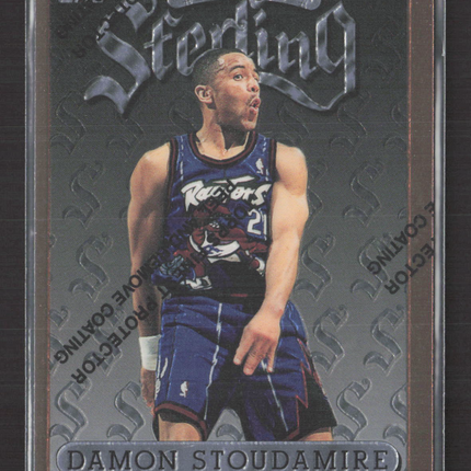 1996 Topps Finest Sterling Damon Stoudamire #38
