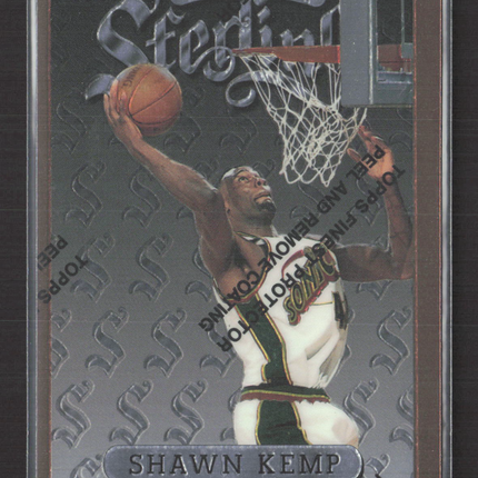 1996 Topps Finest Sterling Shawn Kemp #S31