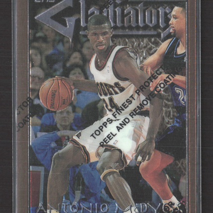1996 Topps Finest Gladiators Antonio McDyess #G2