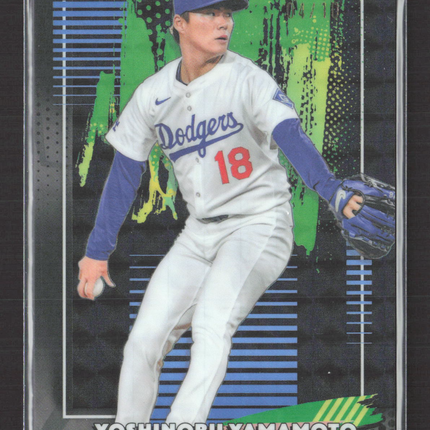 2026 Topps Finest Yoshinobu Yamamoto #26 4/10