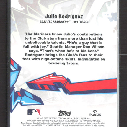 2024 Topps Chrome Julio Rodríguez #WST-14
