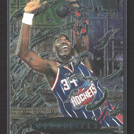 1997 Fleer Metal Universe Metallized Hakeem Olajuwon #227