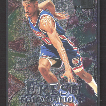 1997 SkyBox Metal Fresh Foundations Kerry Kittles #237