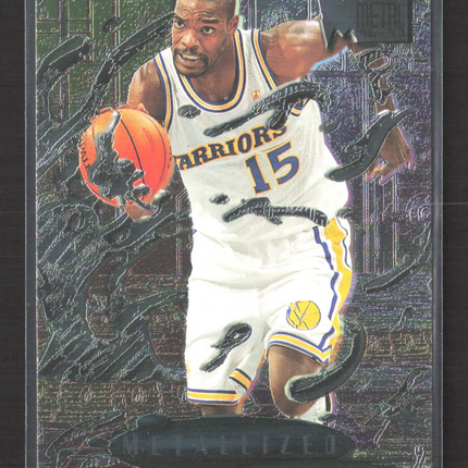 1997 Fleer SkyBox Metal Universe Metallized Latrell Sprewell #232