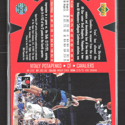 1997 Upper Deck SPx Vitaly Potapenko #SPX7