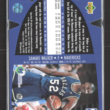 1996 Upper Deck SPx Samaki Walker #SPX10