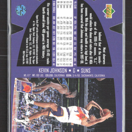 1997 Upper Deck SPx Kevin Johnson #SPX37