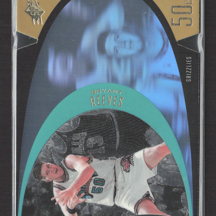 1996 Upper Deck SPx Bryant Reeves #SPX49