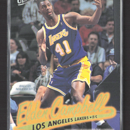 1997 Fleer Ultra Gold Medallion Elden Campbell #G-201 Edition