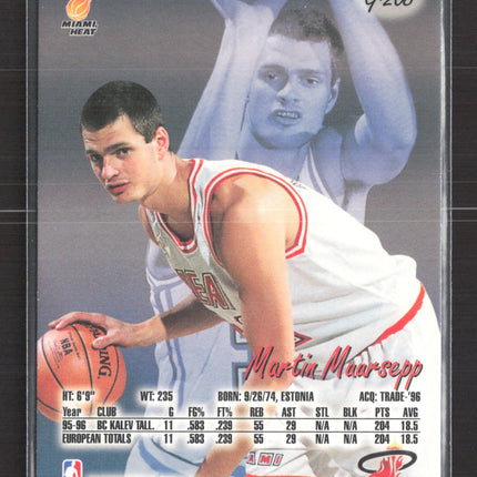 1997 Fleer Ultra Gold Medallion Martin Müürsepp #G-208