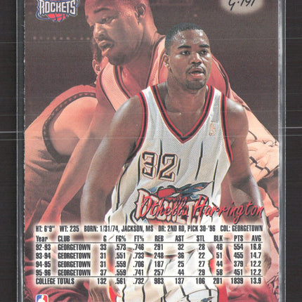 1997 Fleer Ultra Gold Medallion Othella Harrington #G-191 Edition