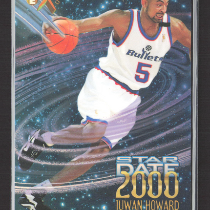 1997 SkyBox E-X2000 Star Date 2000 Juwan Howard #6