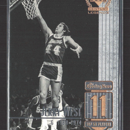 1999 Upper Deck Century Legends Jerry West #11