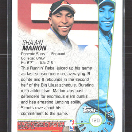 1999 Topps Shawn Marion #120