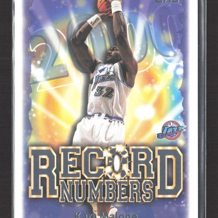1999 Topps Record Numbers Karl Malone #RN1