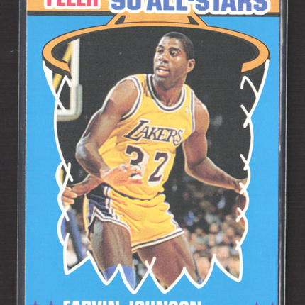 1990 Fleer All-Stars Earvin Johnson Magic Johnson #4 of 12