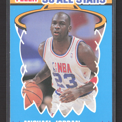 1990 Fleer All-Stars Michael Jordan #5 of 12
