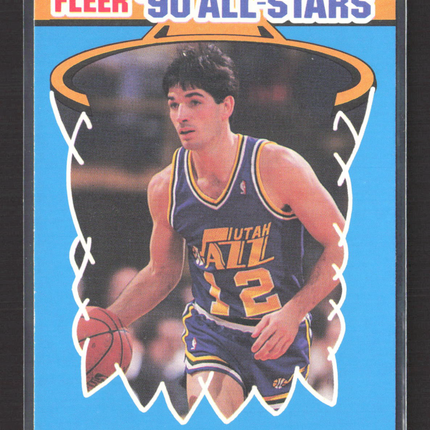 1990 Fleer '90 All-Stars John Stockton #9 of 12