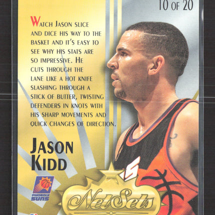 1997 SkyBox Premium Net Sets Jason Kidd #10 of 20