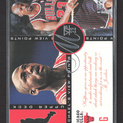 1997 Upper Deck Michael's View Points Michael Jordan #VP6