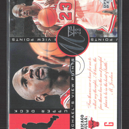 1997 Upper Deck Michael's View Points Michael Jordan #VP5