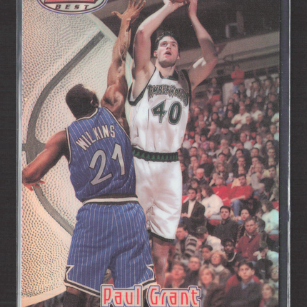 1998 Bowman's Best Paul Grant #BBP13