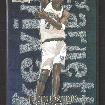 1997 SkyBox Premium Intimidators Kevin Garnett #8 of 20