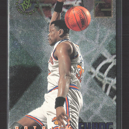 1995 Topps Stadium Club Patrick Ewing #H4 Members Only