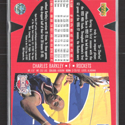 1996 Upper Deck SPx Charles Barkley #SPX16
