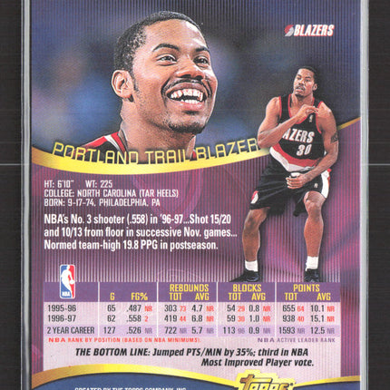 1998 Topps Stadium Club Rasheed Wallace #108 /