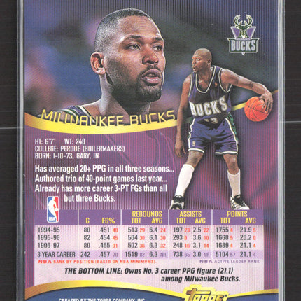 1998 Topps Stadium Club Glenn Robinson #34
