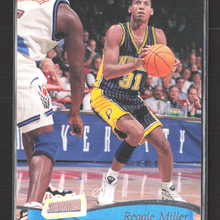 1998 Topps Stadium Club Reggie Miller #42