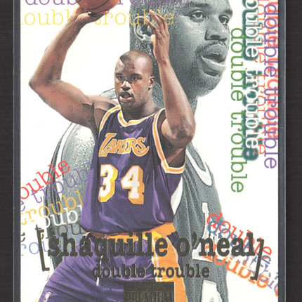1997 SkyBox Premium Double Trouble Shaquille O'Neal #274