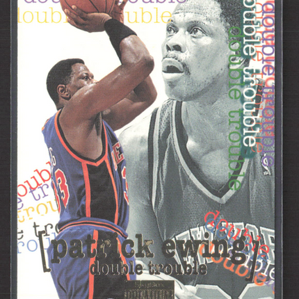 1997 SkyBox Premium Double Trouble Patrick Ewing #262