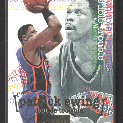 1997 SkyBox Premium Double Trouble Patrick Ewing #262