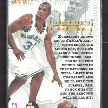 1997 SkyBox Premium Double Trouble Jamal Mashburn #270