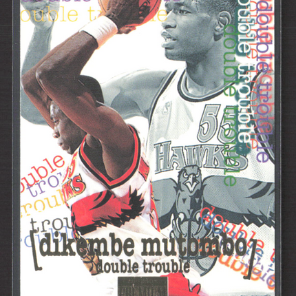 1997 SkyBox Premium Double Trouble Dikembe Mutombo #273