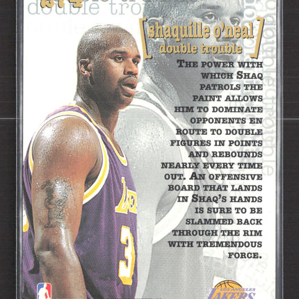 1997 SkyBox Premium Double Trouble Shaquille O'Neal #274
