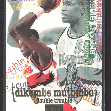 1997 SkyBox Premium Double Trouble Dikembe Mutombo #273