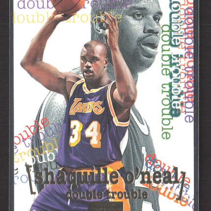 1997 SkyBox Premium Double Trouble Shaquille O'Neal #274