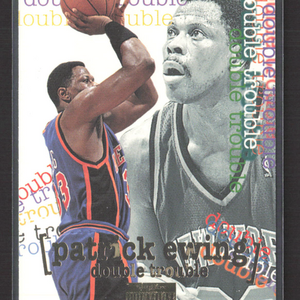 1997 SkyBox Premium Double Trouble Patrick Ewing #262