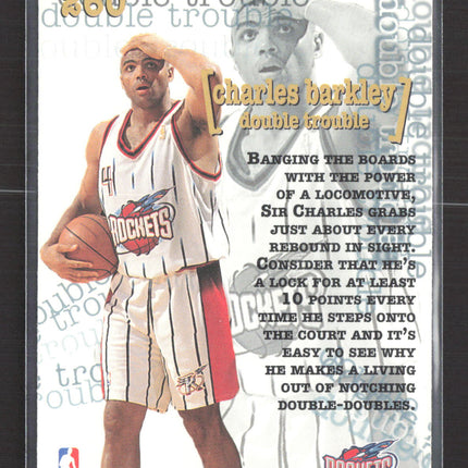 1997 SkyBox Premium Double Trouble Charles Barkley #260