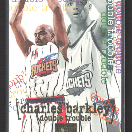 1997 SkyBox Premium Double Trouble Charles Barkley #260
